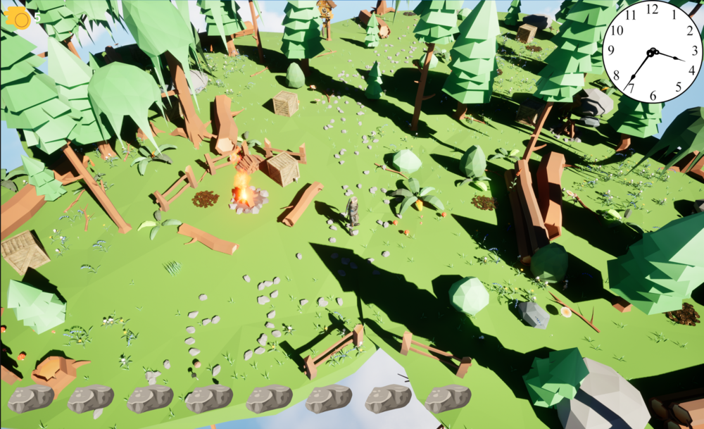 CycleBound daytime scene screenshot